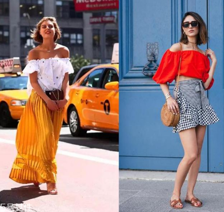 夏天穿什么樣的露肩裝好看？今夏最流行的露肩裝推薦