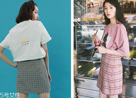 格子裙怎么搭配？格子裙搭配圖片