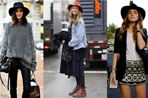 秋天戴什么帽子好看 秋季帽子搭配服裝圖片 秋天戴什么帽子好看 秋季帽子搭配服裝圖片