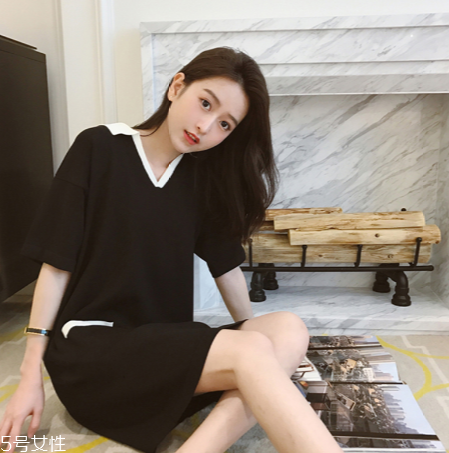 t恤裙怎么搭配？t恤裙搭配圖片