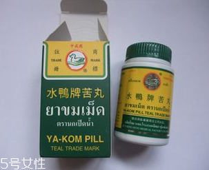水鴨牌苦丸的功效 水鴨牌苦丸治什么??？