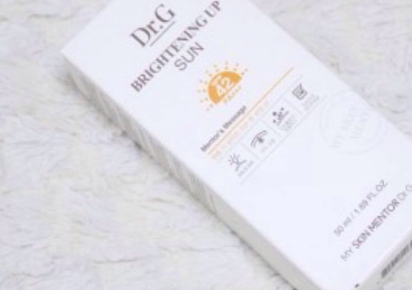 DR G防曬霜怎么樣？dr g防曬霜油不油