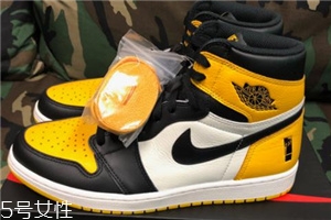 aj1黑黃腳趾會(huì)發(fā)售嗎？aj1黑黃腳趾實(shí)物曝光