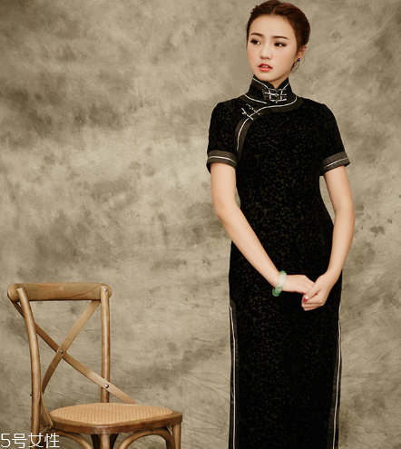 中國風連衣裙怎么搭配？中國風連衣裙搭配圖片