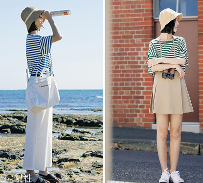 夏天穿什么t恤好看？夏季t恤穿搭圖片