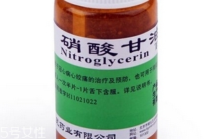 硝酸甘油能降心率嗎？心率高吃硝酸甘油可以嗎？