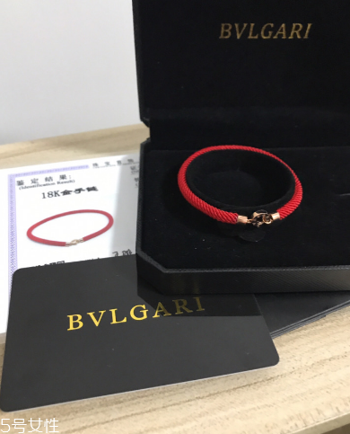 寶格麗紅繩多少錢？寶格麗紅繩手鏈專柜價格