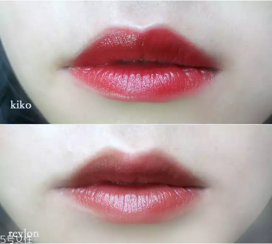 kiko和revlon口紅哪個好 kiko和revlon口紅對比測試 kiko和revlon口紅哪個好 kiko和revlon口紅對比測試