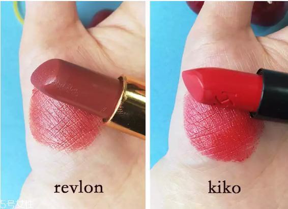 kiko和revlon口紅哪個好 kiko和revlon口紅對比測試 kiko和revlon口紅哪個好 kiko和revlon口紅對比測試