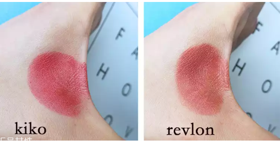 kiko和revlon口紅哪個好 kiko和revlon口紅對比測試 kiko和revlon口紅哪個好 kiko和revlon口紅對比測試
