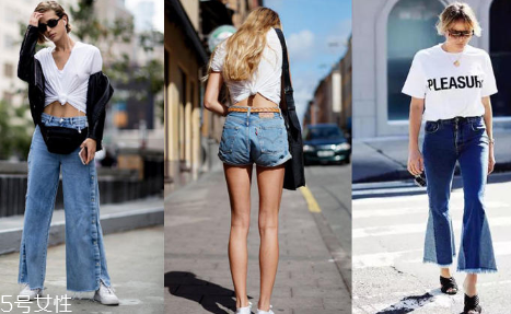 白色t恤下面穿什么？白色t恤下面怎么搭配？