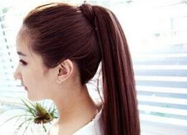 倒三角臉扎什么馬尾好看 倒三角臉扎馬尾教程 倒三角臉扎什么馬尾好看 倒三角臉扎馬尾教程