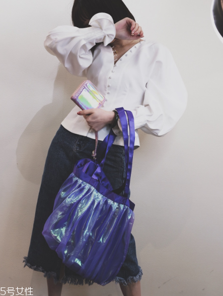 夏天穿紫色好看嗎？夏季紫色穿搭圖片