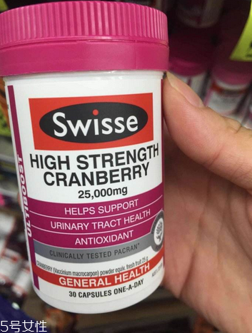 蔓越莓膠囊有雌激素嗎？