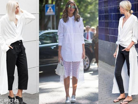 夏天穿什么襯衫裙好看？夏天流行什么款式襯衫裙？