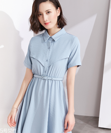 夏天穿什么襯衫裙好看？夏天流行什么款式襯衫裙？