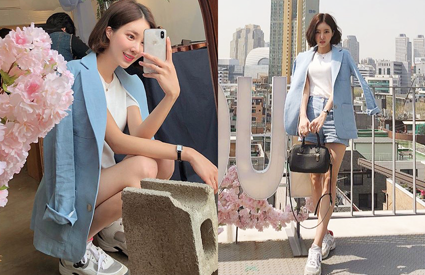 女生夏天怎么穿西服外套 女生夏天怎么穿西服外套