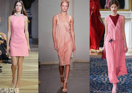 粉色裙子怎么搭配？粉色裙子搭配圖片