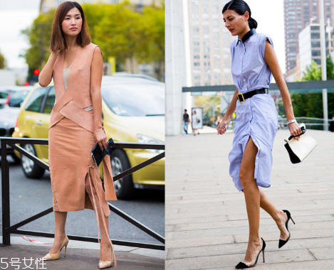 尖頭高跟鞋怎么搭配？尖頭高跟鞋搭配圖片