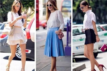 裙子怎么穿顯腿長？裙子顯高搭配方法