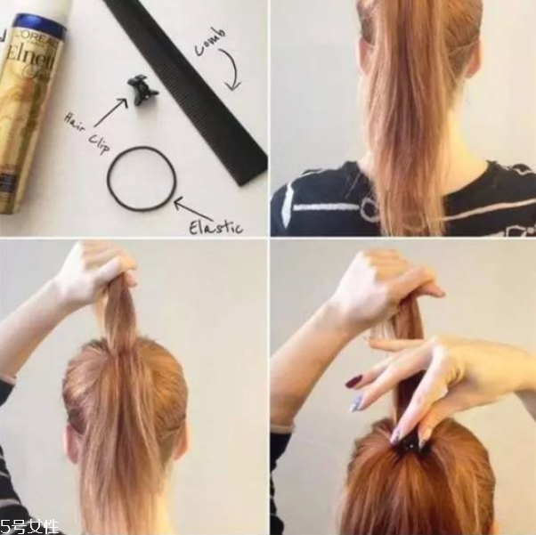 2018流行馬尾的扎法 簡(jiǎn)單的低馬尾編發(fā) 2018流行馬尾的扎法 簡(jiǎn)單的低馬尾編發(fā)