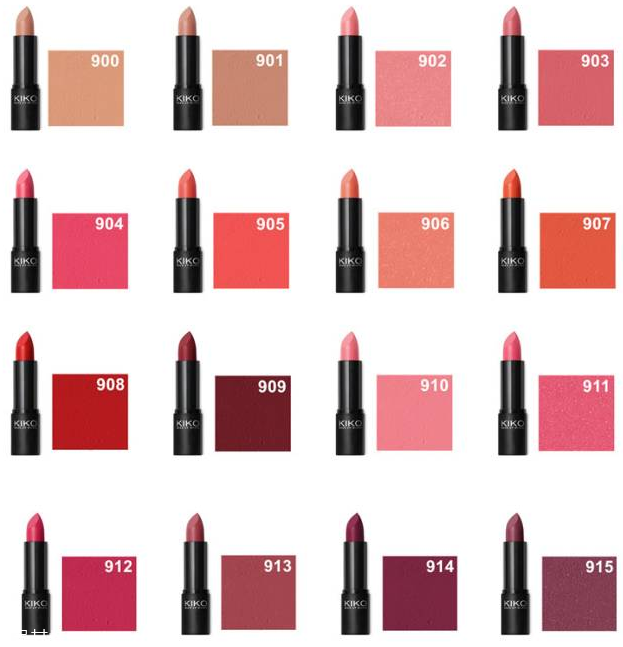 kiko口紅9系列必買色 kiko口紅9系列試色 kiko口紅9系列必買色 kiko口紅9系列試色
