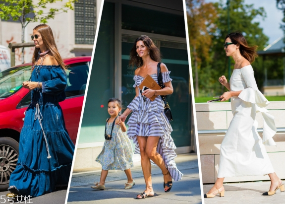 一字肩連衣裙圖片 夏季一字肩連衣裙 一字肩連衣裙圖片 夏季一字肩連衣裙