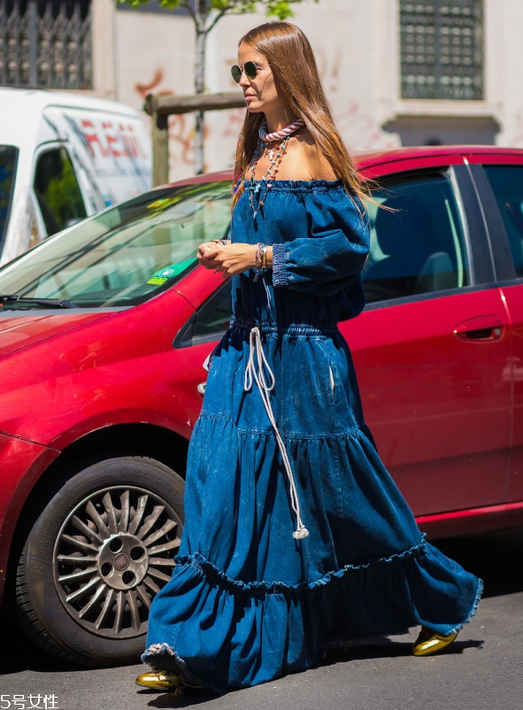 一字肩連衣裙圖片 夏季一字肩連衣裙 一字肩連衣裙圖片 夏季一字肩連衣裙