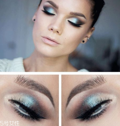 劉人語藍色眼影怎么畫 劉人語藍色眼影舞臺妝步驟圖 劉人語藍色眼影怎么畫 劉人語藍色眼影舞臺妝步驟圖