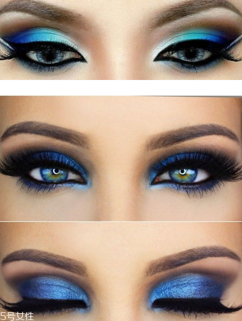 劉人語藍色眼影怎么畫 劉人語藍色眼影舞臺妝步驟圖 劉人語藍色眼影怎么畫 劉人語藍色眼影舞臺妝步驟圖