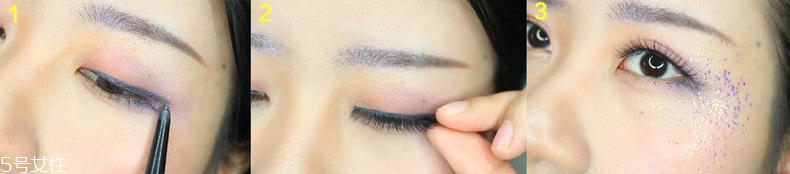 夢(mèng)幻公主妝怎么畫 高貴冷艷紫色公主妝教程