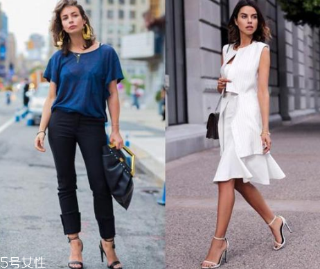 高跟涼鞋怎么搭配？高跟涼鞋怎么穿好看？