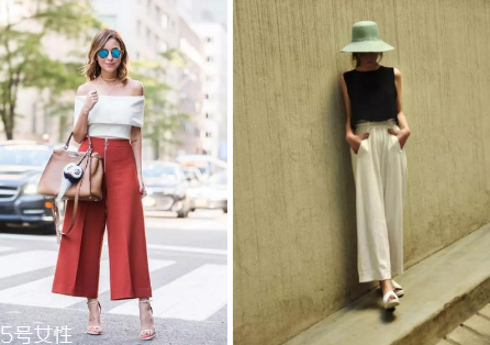 夏天闊腿褲如何搭配上衣？夏天闊腿褲搭配技巧