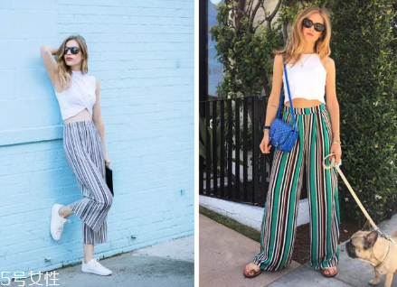 夏天闊腿褲如何搭配上衣？夏天闊腿褲搭配技巧