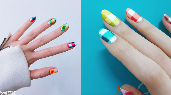 幾何圖案美甲圖片2022 永不落伍的幾何美甲 幾何圖案美甲圖片2022 永不落伍的幾何美甲