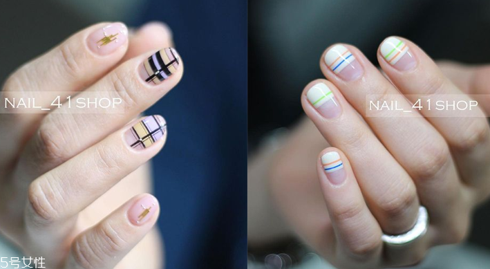 幾何圖案美甲圖片2022 永不落伍的幾何美甲 幾何圖案美甲圖片2022 永不落伍的幾何美甲