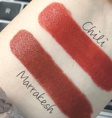 mac marrakesh和chili一樣嗎？mac marrakesh和chili哪個好看