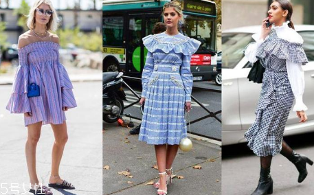 夏天荷葉邊怎么搭配？夏季荷葉邊穿搭指南