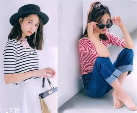 圓臉適合什么t恤？圓臉穿什么t恤好看？