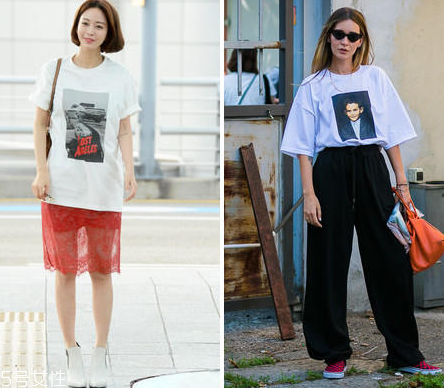 夏天白色t恤怎么搭配？夏季白t搭配竅門