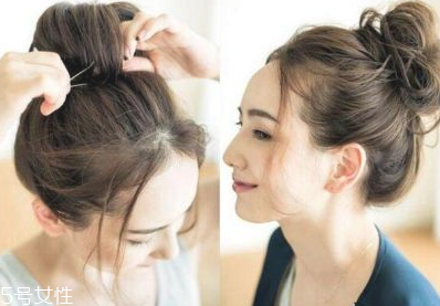 發(fā)量少簡單隨意丸子頭教程 發(fā)量少也能hold住的丸子頭 發(fā)量少簡單隨意丸子頭教程 發(fā)量少也能hold住的丸子頭