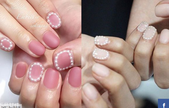 2018珍珠美甲最新圖片 華麗氣質(zhì)14款珍珠美甲 2018珍珠美甲最新圖片 華麗氣質(zhì)14款珍珠美甲