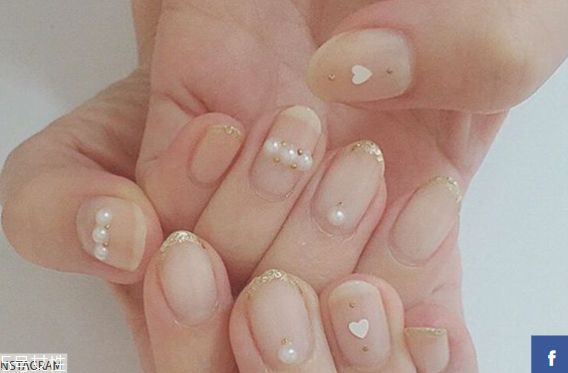 2018珍珠美甲最新圖片 華麗氣質(zhì)14款珍珠美甲 2018珍珠美甲最新圖片 華麗氣質(zhì)14款珍珠美甲