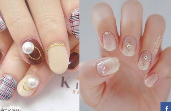 2018珍珠美甲最新圖片 華麗氣質(zhì)14款珍珠美甲 2018珍珠美甲最新圖片 華麗氣質(zhì)14款珍珠美甲