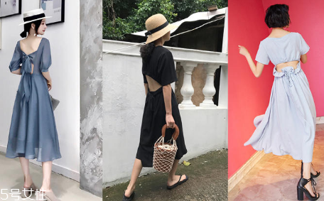 露背裝怎么搭配？露背裝搭配圖片