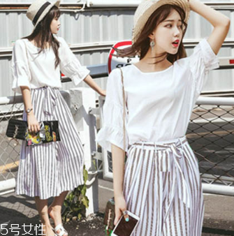 條紋闊腿褲怎么搭配衣服 條紋闊腿褲配什么上衣好看 條紋闊腿褲怎么搭配衣服 條紋闊腿褲配什么上衣好看