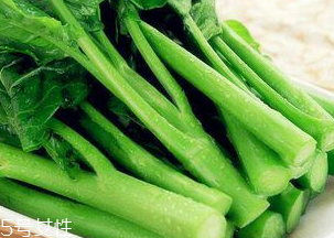 芥蘭的熱量 芥蘭能減肥嗎？