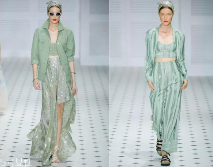 薄荷綠衣服怎么搭配？薄荷綠服裝搭配圖片