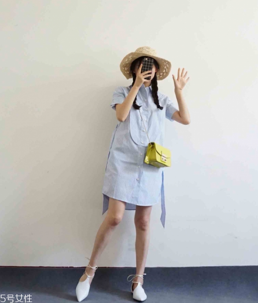 無袖襯衫裙怎么搭配 無袖襯衫裙搭配圖片 無袖襯衫裙怎么搭配 無袖襯衫裙搭配圖片
