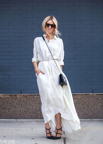 無袖襯衫裙怎么搭配 無袖襯衫裙搭配圖片 無袖襯衫裙怎么搭配 無袖襯衫裙搭配圖片